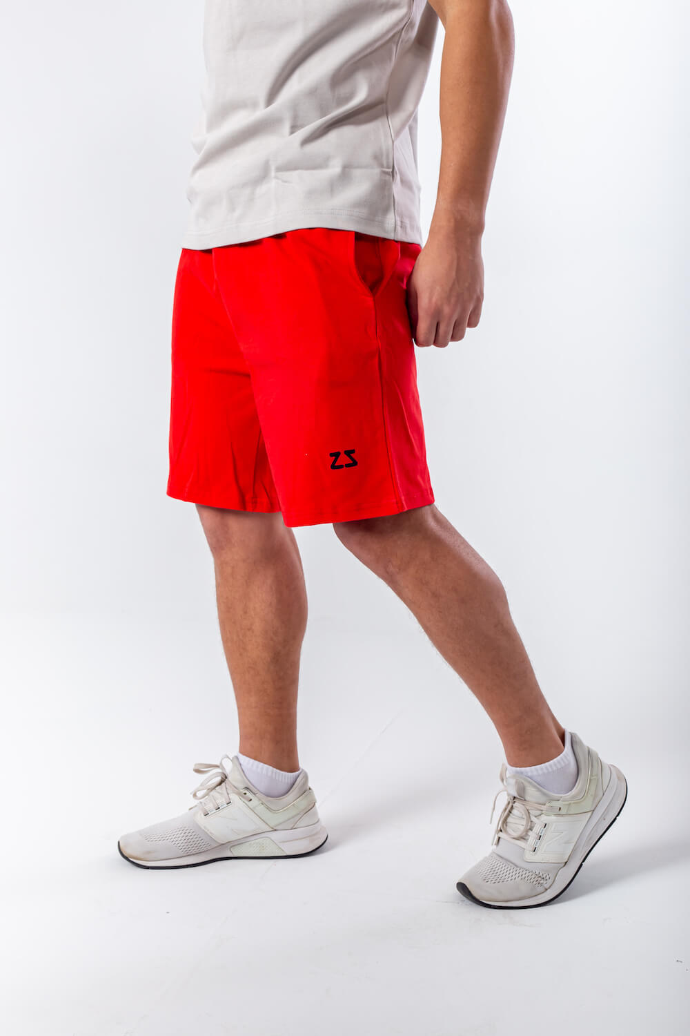 Plain Short red2 1