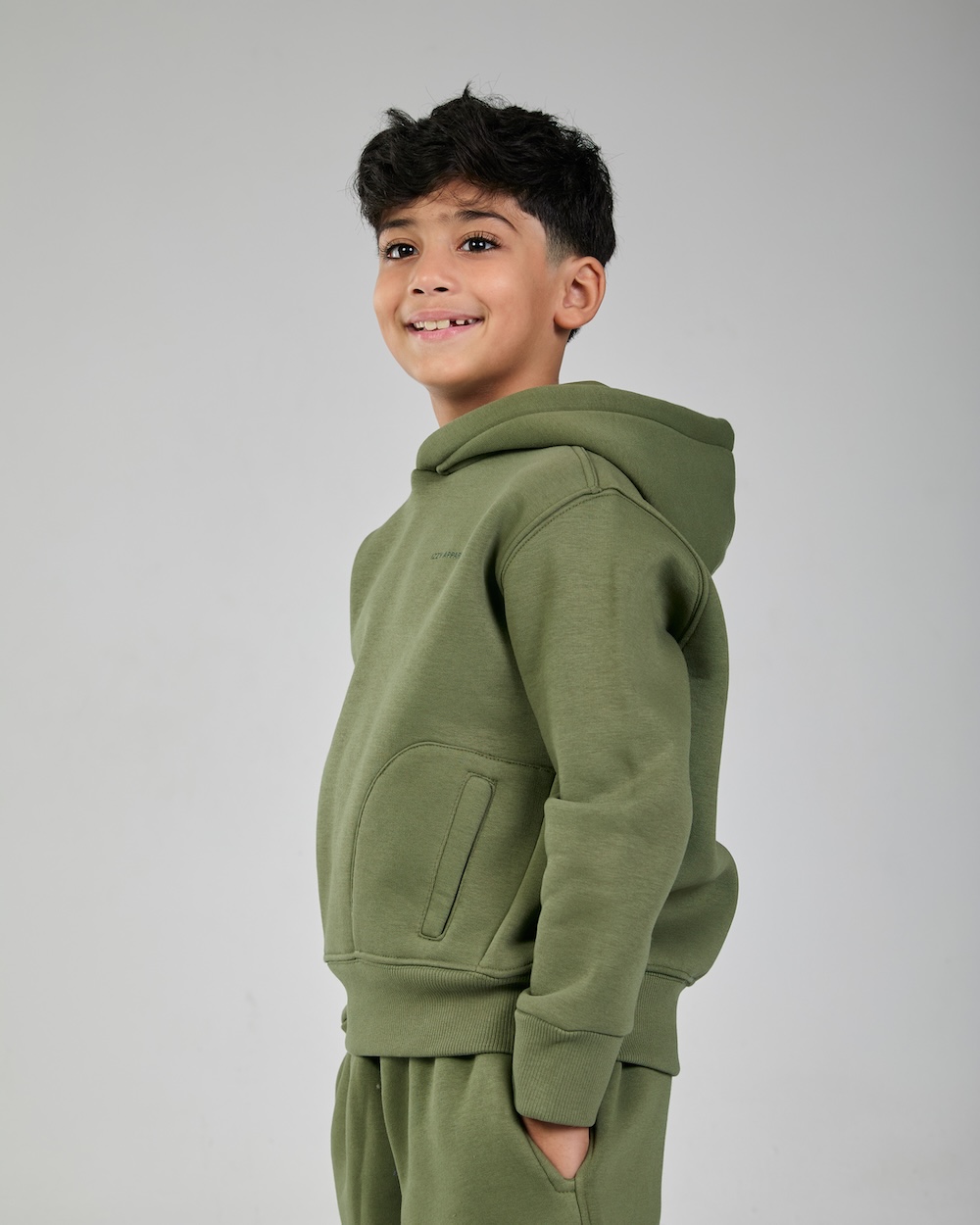 olive hoodie boys